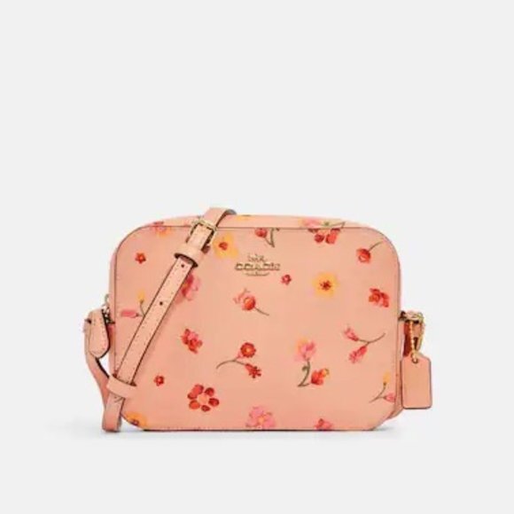 Coach c8699 Mini Camera Bag With Mystical Floral Print c8699 Faded Blush… - Picture 1 of 16